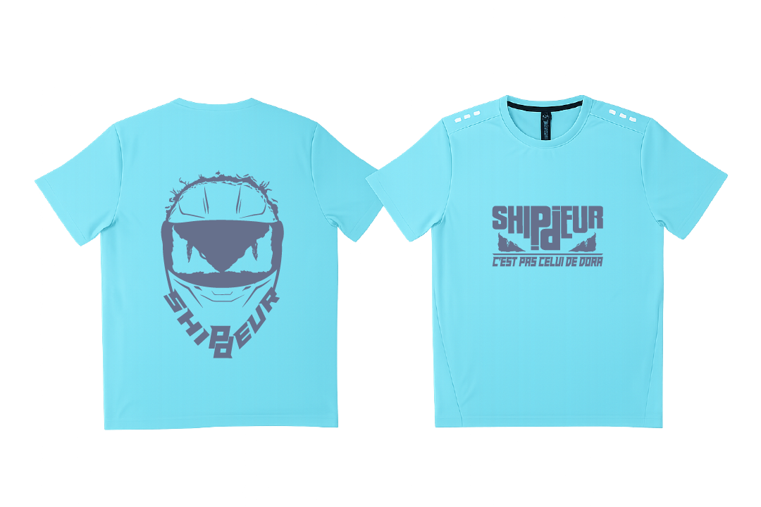 Running Bleu – Casque Shippeur