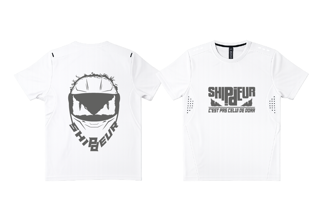 Running Blanc – Casque Shippeur