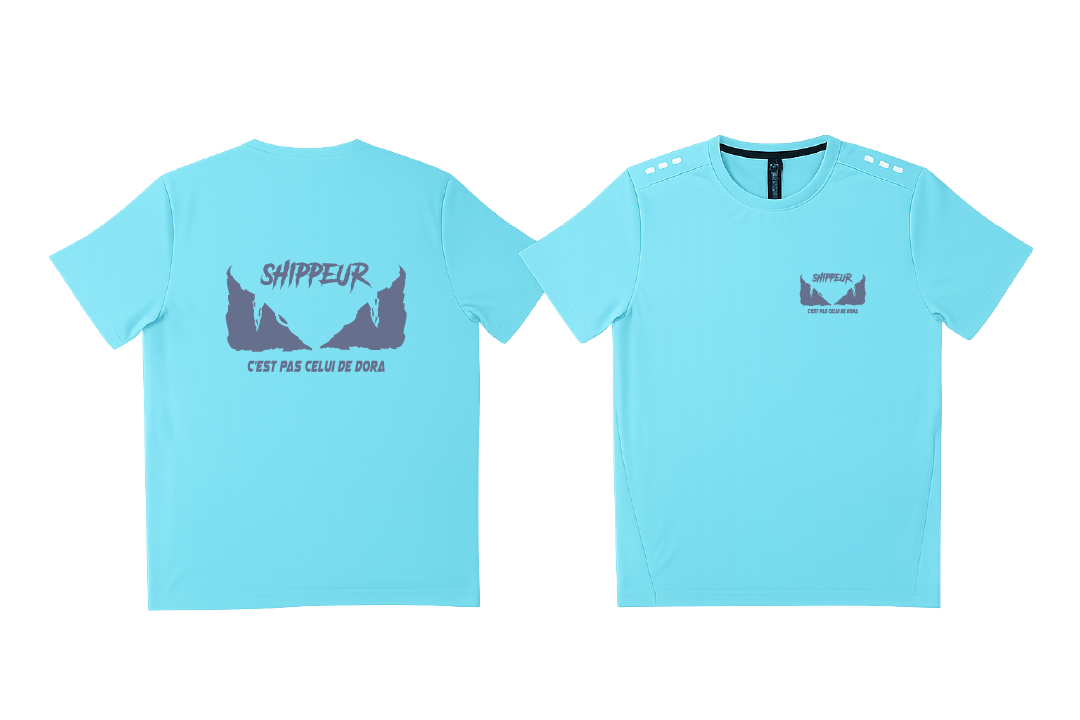 Running Bleu – Yeux Shippeur