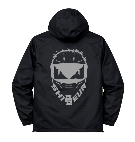 Veste Noir – Casque Shippeur